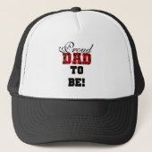 Rood en Zwart Trots Papa om Tshirts en Geschenken  Trucker Pet (Voorkant)