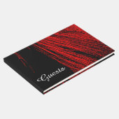 Rood- en zwart-witboek gastenboek (Hoek)