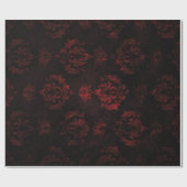 Rood- en zwart-witwasprogramma cadeaupapier (Vlak)