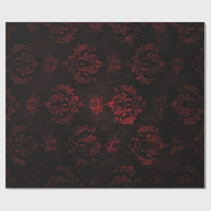 Rood- en zwart-witwasprogramma cadeaupapier