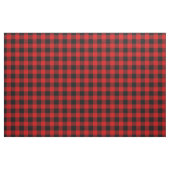 Rood en Zwart XL Buffel Check geruite Tartan Stof (Yard (91,4 cm))