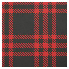 Rood en Zwart XL geruit Tartan Stof