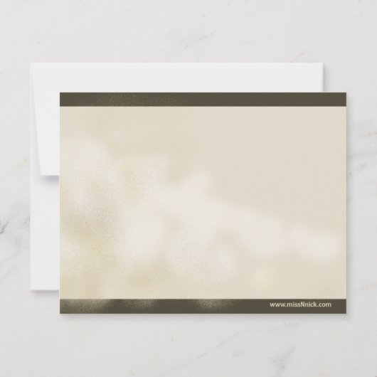 Rood- en zwarte ATV-Kind Notitiekaartje (Achterkant)