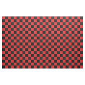 Rood- en zwarte-controllerbordpatroon stof (Yard (91,4 cm))