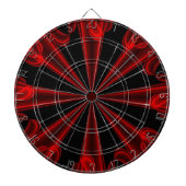 Rood- en Zwarte Dart Board Dartbord (Voorkant)