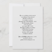 Rood en zwarte Gothic Kaart (Achterkant)