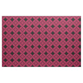 Rood- en zwarte schild stof (Fat Quarter)
