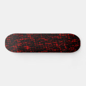 Rood- en zwarte textuur persoonlijk skateboard (Horizontaal)