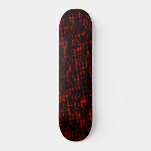 Rood- en zwarte textuur persoonlijk skateboard