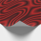 Rood- en zwarte zeugen cadeaupapier (Hoek)