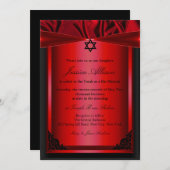 Rood- en zwarte-zijdevleermuis kaart (Voorkant / Achterkant)