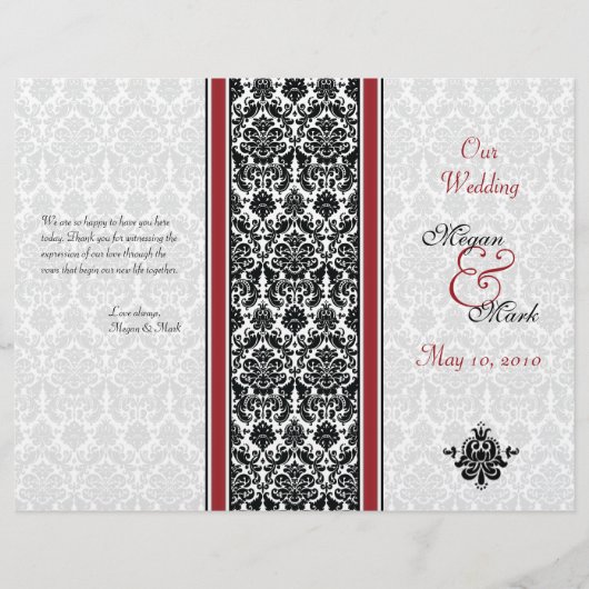 Rood- en zwartwitprogramma (Voorkant)