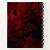 Rood- en zwartwitzakboek notitieboek (Achterkant)