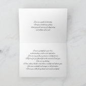 Rood Endless Love Kaart (Binnen)