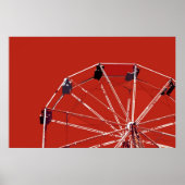 Rood Ferris-Poster Poster (Voorkant)