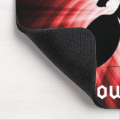 Rood fietsen muismat (Hoek)