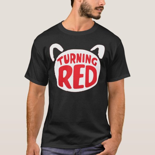 Rood filmpje: wit en rood, klassieke T-Shi T-shirt (Voorkant)