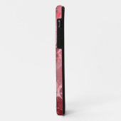  rood floraalpatroon met schors Case-Mate iPhone case (Achterkant/links)