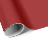 Rood fluweel effen kleur | Klassiek | Elegant Cadeaupapier (Rol Hoek)