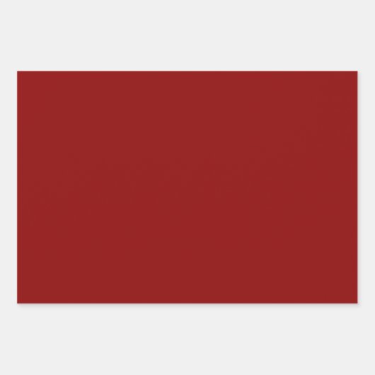 Rood fluweel effen kleur | Klassiek | Elegant Inpakpapier Vel (Voorkant 2)