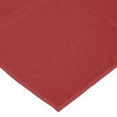 Rood fluweel effen kleur | Klassiek | Elegant Tafelkleed (Gekanteld)