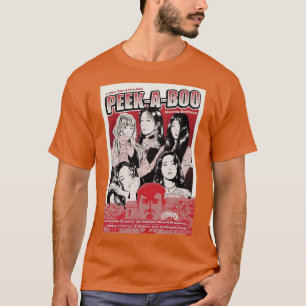 Rood fluweel piek een boek posteranime t-shirt
