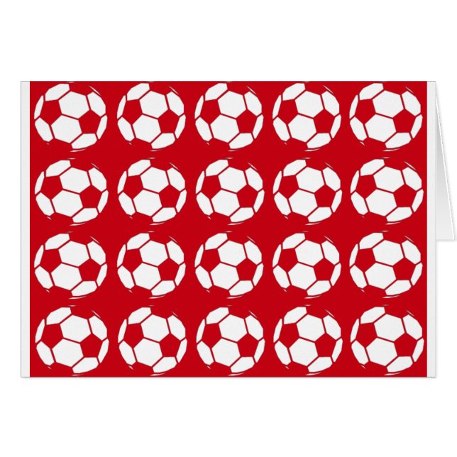 Rood football (Voorkant Horizontaal)