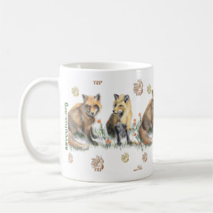 Rood Foxes, Klassieke Mok, 11 oz Koffiemok