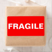 Rood fragiel verzendlabel (Insitu)