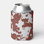 rood: gebarsten betonnen wand blikjeskoeler (Blikje Voorkant)