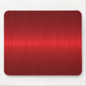 rood geborsteld metaal muismat (Voorkant)