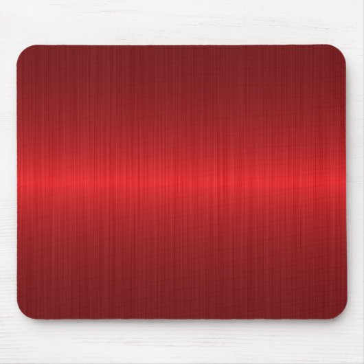 rood geborsteld metaal muismat (Voorkant)