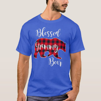 Rood gebufferd Beer met zegeltje T-shirt