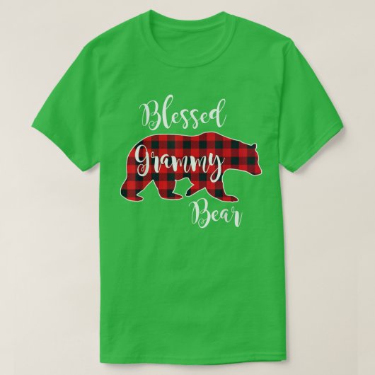 Rood gebufferd Beer met zegeltje T-shirt (Design voorkant)