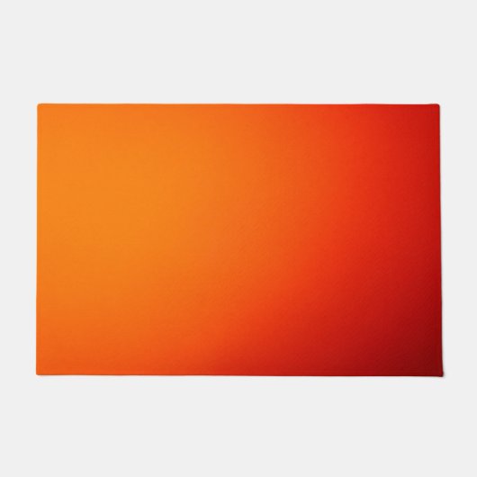 Rood Geel abstract Deurmat (Voorkant)