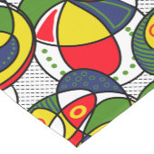 Rood Geel Blauw Groen Strandbal Korte Tafelloper (Hoek)