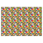 Rood Geel Blauw Groen Strandbal Tafelkleed (Voorkant (Horizontaal))