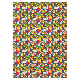 Rood Geel Blauw Groen Strandbal Tafelkleed