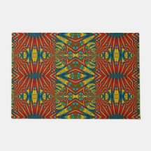 Rood Geel Blauw Turquoise Boho Veelkleurige Tribal