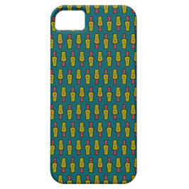 Rood Geel Blauwgroen Tribal: iPhone 5/5s Hoesje