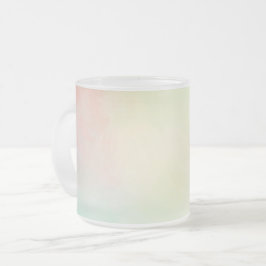 Rood Geel Blush Tie Dye Matglas Koffiemok