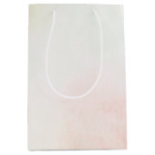 Rood Geel Blush Tie Dye Medium Cadeauzakje (Voorkant)