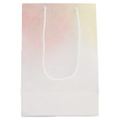 Rood Geel Blush Tie Dye Medium Cadeauzakje (Achterkant)