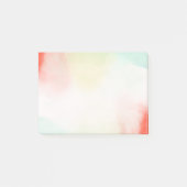 Rood Geel Blush Tie Dye Post-it® Notes (Voorkant)