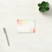 Rood Geel Blush Tie Dye Post-it® Notes (Kantoor)