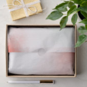 Rood Geel Blush Tie Dye Tissuepapier (Geschenk)