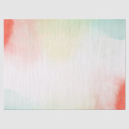 Rood Geel Blush Tie Dye Tissuepapier