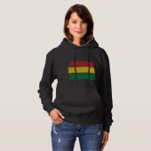 Rood, Geel en Groen Hoodie (Voorkant volledig)