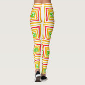 Rood geel en groen leggings (Achterkant)