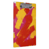 Rood, geel en roze klembord (Rechts)
